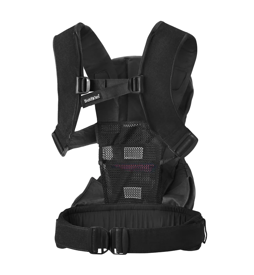 Baby Carrier One - Woven Mix, Black
