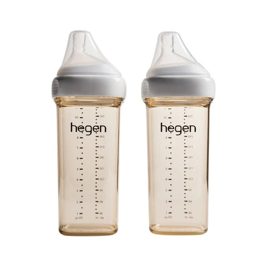 Hegen PCTO™ 330ml Feeding Bottle PPSU, 2 - Pack with 2 x Fast Flow Teat - Hegen - Morgon