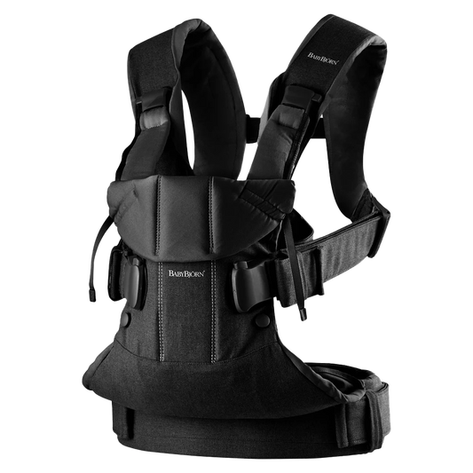 Baby Carrier One - Woven Mix, Black