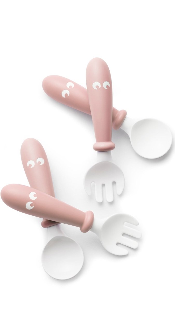 Baby Spoon and Fork, 4 pcs - Babybjorn - Morgon