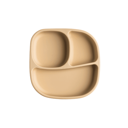 Hegen Divided Suction Plate Silicone Taupe - Hegen - Morgon