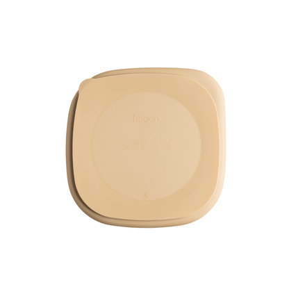 Hegen Divided Suction Plate Silicone Taupe - Hegen - Morgon