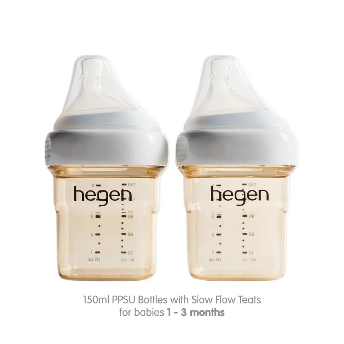 Hegen Newborn Bottles Set (Twin pack) - Morgon - Morgon