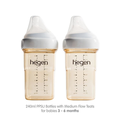 Hegen Newborn Bottles Set (Twin pack) - Morgon - Morgon