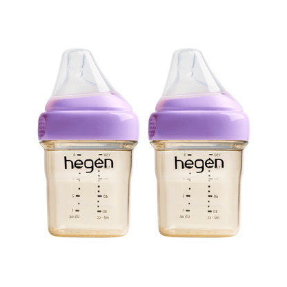 Hegen PCTO™ 150ml Feeding Bottle PPSU, 2 - Pack with 2 x Slow Flow Teat - Hegen - Morgon