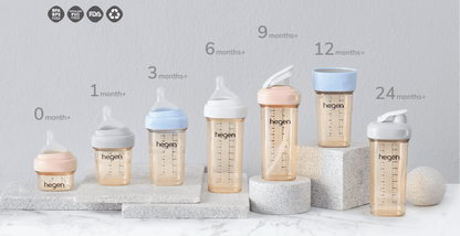 Hegen PCTO™ 150ml Feeding Bottle PPSU, 2 - Pack with 2 x Slow Flow Teat - Hegen - Morgon