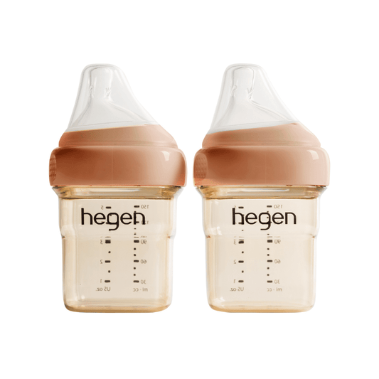 Hegen PCTO™ 150ml Feeding Bottle PPSU, 2 - Pack with 2 x Slow Flow Teat - Hegen - Morgon