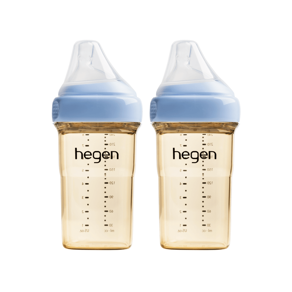 Hegen PCTO™ 240ml Feeding Bottle PPSU, 2 - Pack with 2 x Medium Flow Teat - Hegen - Morgon