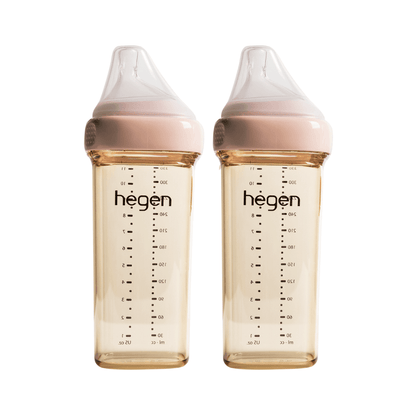 Hegen PCTO™ 330ml Feeding Bottle PPSU, 2 - Pack with 2 x Fast Flow Teat - Hegen - Morgon
