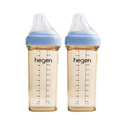 Hegen PCTO™ 330ml Feeding Bottle PPSU, 2 - Pack with 2 x Fast Flow Teat - Hegen - Morgon