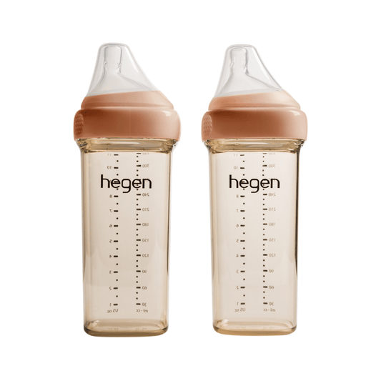 Hegen PCTO™ 330ml Feeding Bottle PPSU, 2 - Pack with 2 x Fast Flow Teat - Hegen - Morgon