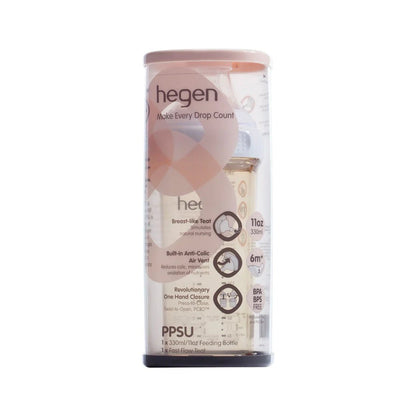 Hegen PCTO™ 330ml Feeding Bottle PPSU with Fast Flow Teat - Hegen - Morgon