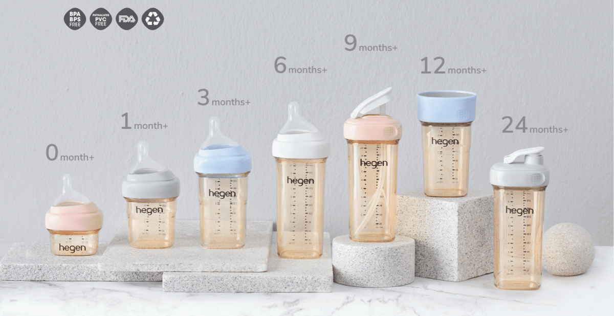 Hegen PCTO™ 330ml Feeding Bottle PPSU with Fast Flow Teat - Hegen - Morgon