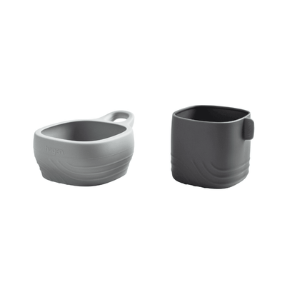 Hegen PCTO™ 450ml Lifestyle Bottle PPSU Slate Grey with Loop and Boot - Hegen - Morgon